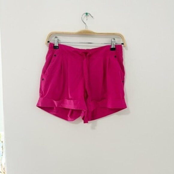 lululemon athletica Pants - Lululemon Pink Workout Shorts Size 4